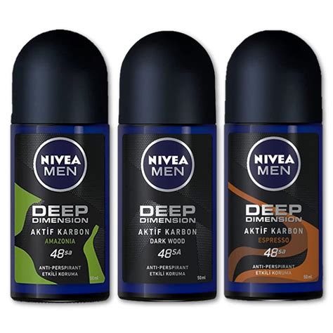 nivea men's deodorant roll on.